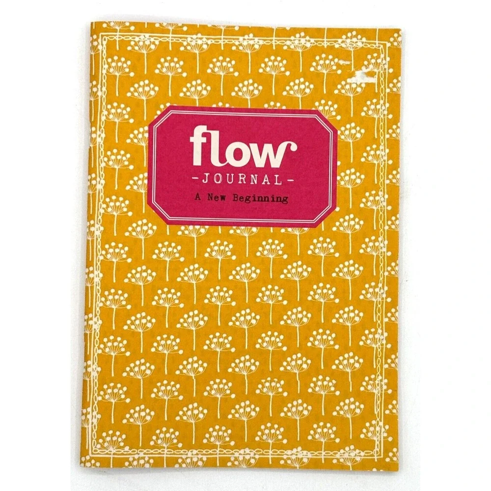 Flow Journal Pack Set of 4 Newsprint Themed Journals‎ Blank Pages Lists Doodles